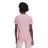 Camiseta adidas Loungewear Essentials Slim Logo W Pink