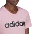Camiseta adidas Loungewear Essentials Slim Logo W Pink