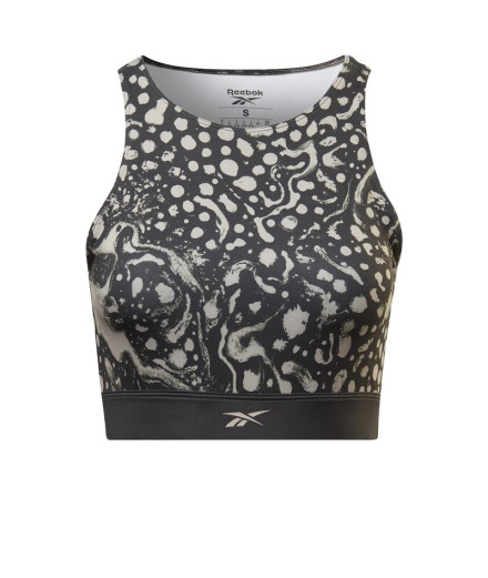 Sujetador deportivo Reebok Modern Safari Bralette Black W