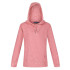 Sudadera polar Regatta Kizmit II Hooded Marl W Pink