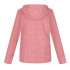 Sudadera polar Regatta Kizmit II Hooded Marl W Pink