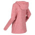 Sudadera polar Regatta Kizmit II Hooded Marl W Pink