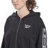 Chaqueta de chándal Reebok Tape Pack Full Zip W Black