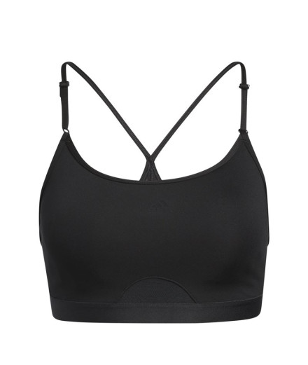 Sujetador deportivo de Fitness adidas Aeroreact Ls P Mujer