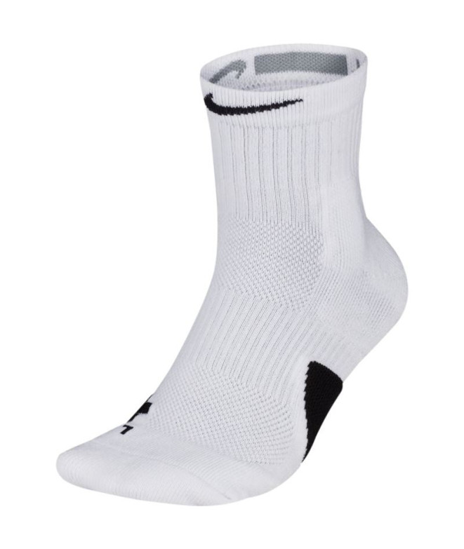 Calcetines Nike Elite Mid White