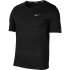 Camiseta de manga corta running Nike Dri-FIT Miler M Black