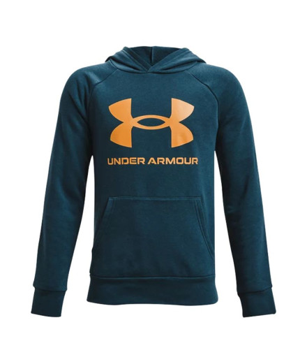 Sudadera Under Armour Rival Fleece Hoodie Boys Blue