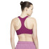 Sujetador deportivo Nike Dri-FIT Swoosh W Sangria
