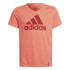 Camiseta de fitness adidas Designe To Move Girls Acid Red