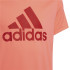 Camiseta de fitness adidas Designe To Move Girls Acid Red