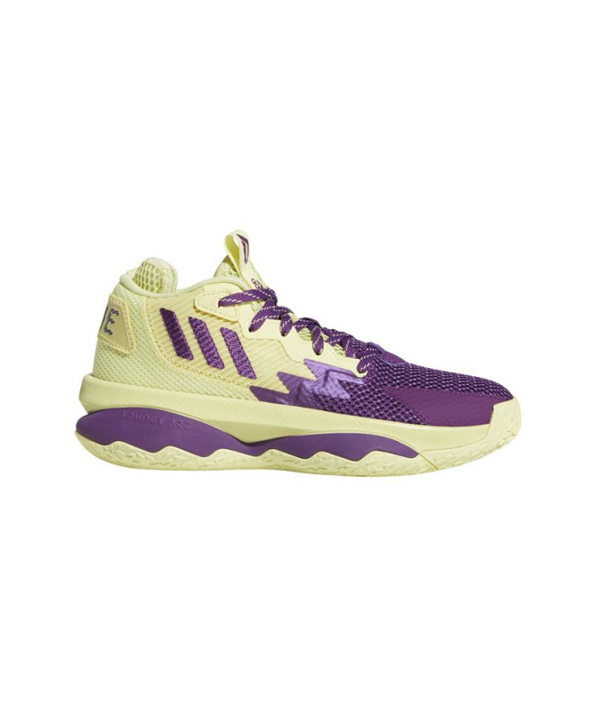 Zapatillas adidas Dame 3 Infantil Yellow Tint