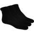 Calcetines cortos ASICS Quarter 3PPK Black
