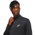 Camiseta ASICS Core 1/2 Cremallera M Black