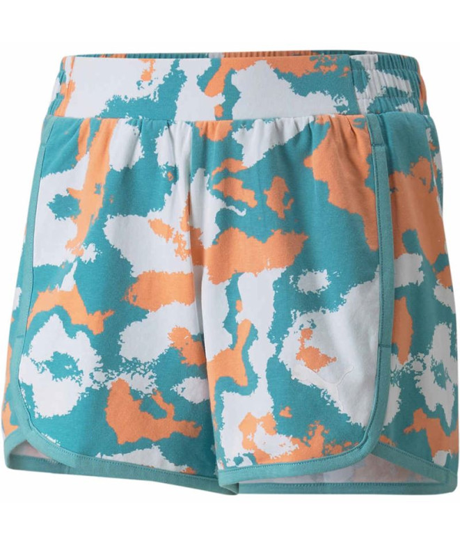 Pantalones cortos Puma Alpha AOP Girls White