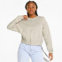 Sudadera Puma HER Crew W Beige