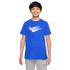 Camiseta Nike Sportswear Kids Blue