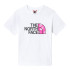 Camiseta The North Face Easy Girl White Pink
