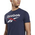 Camiseta Reebok Big Logo M Blue