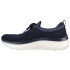 Zapatillas de running Skechers Engineered Flat Knit W Black