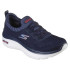 Zapatillas de running Skechers Engineered Flat Knit W Black