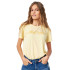 Camiseta Rip Curl Re-Entry Standar Tee W Yellow