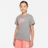 Camiseta Nike Sportswear Girls Gray