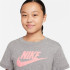 Camiseta Nike Sportswear Girls Gray
