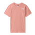 Camiseta de manga corta The North Face Relaxed Redbox W Pink