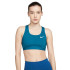 Sujetador deportivo Nike Swoosh W Blue