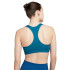 Sujetador deportivo Nike Swoosh W Blue