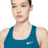 Sujetador deportivo Nike Swoosh W Blue