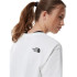 Camiseta The North Face Cropped W White