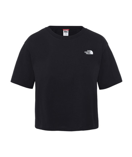 Camiseta The North Face Cropped W Black