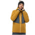 Chaqueta de esquí Salomon Highland M Brown