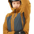 Chaqueta de esquí Salomon Highland M Brown