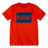 Camiseta Levi's Sportswear Logo Boy Red