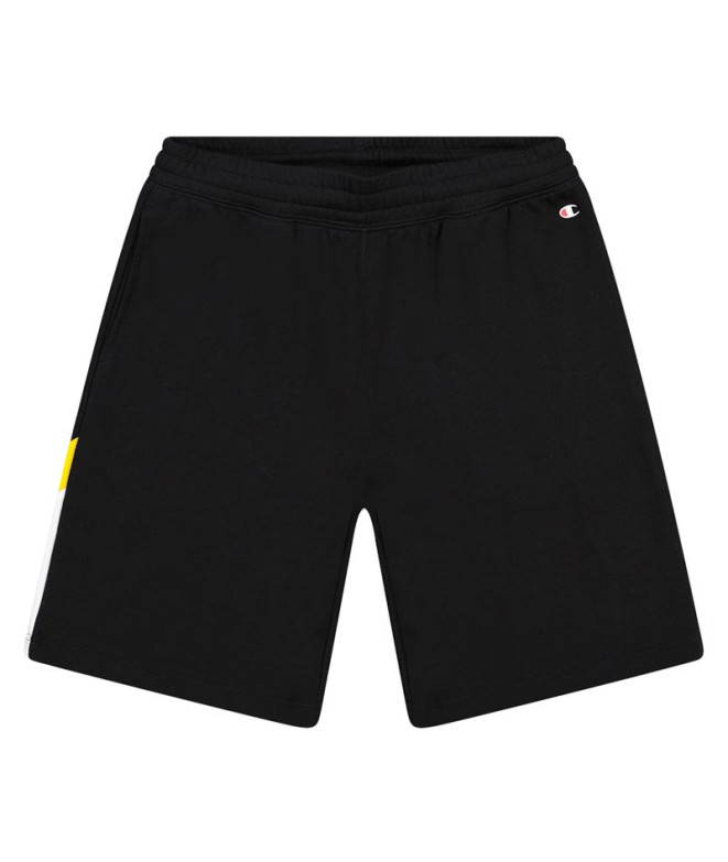 Pantalón Champion Bermuda Color Block M Black