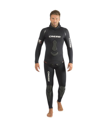 Neopreno de pesca submarina Cressi Sub Apnea 5mm Black