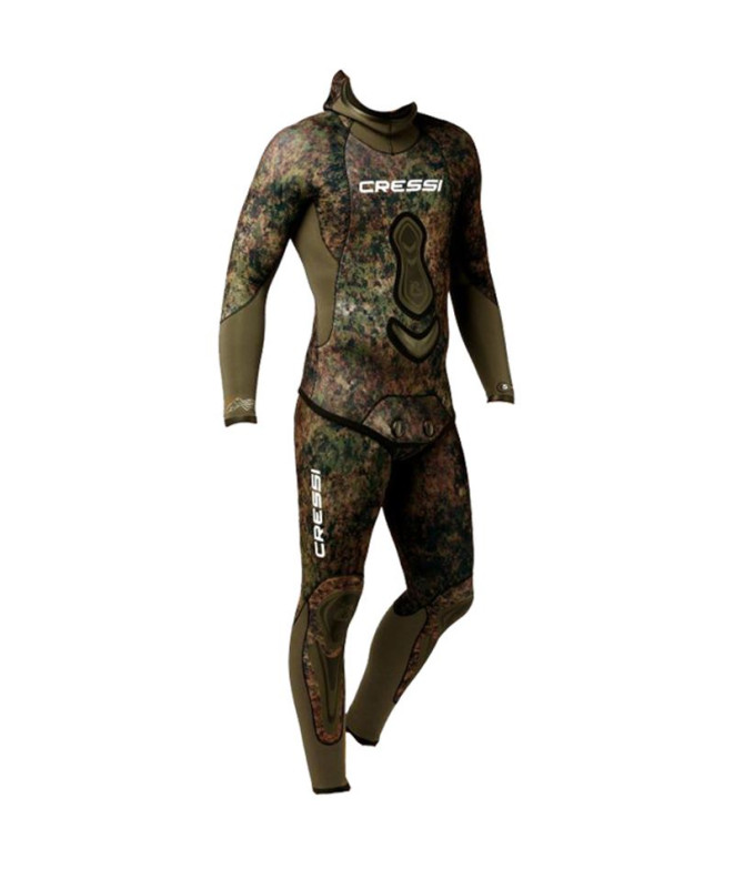 Chaqueta de pesca submarina Seppia 7 mm Green