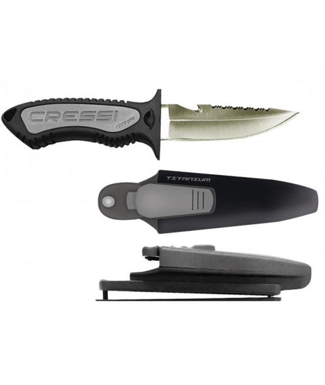 Cuchillo de pesca submarina Cressi Sub Grip...
