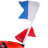 Boya de pesca submarina Cressi Sub Team 7" Orange