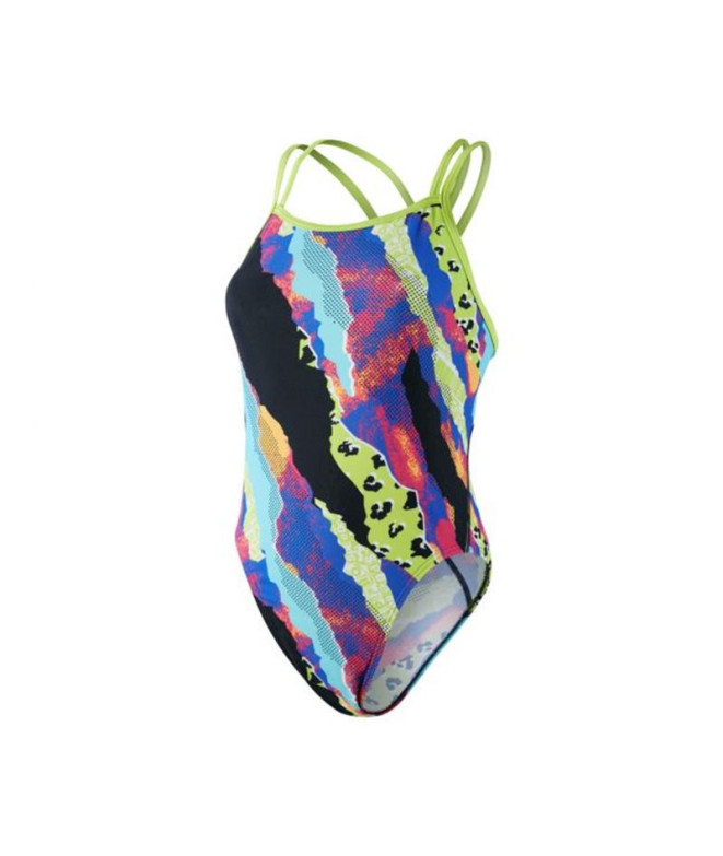 Bañador Speedo Allover Starback 1 Piece W Black