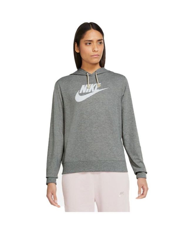 Sudadera Nike Sportswear Gym Vintage W Grey