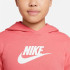 Sudadera Nike Sportswear Club Girls Pink