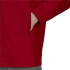 Chaqueta con capucha de fútbol adidas Entrada 22 All-Weather Red M