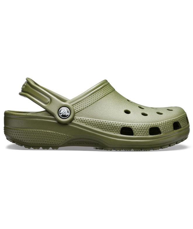 Zuecos Crocs Classic U Army green