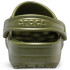 Zuecos Crocs Classic U Army green