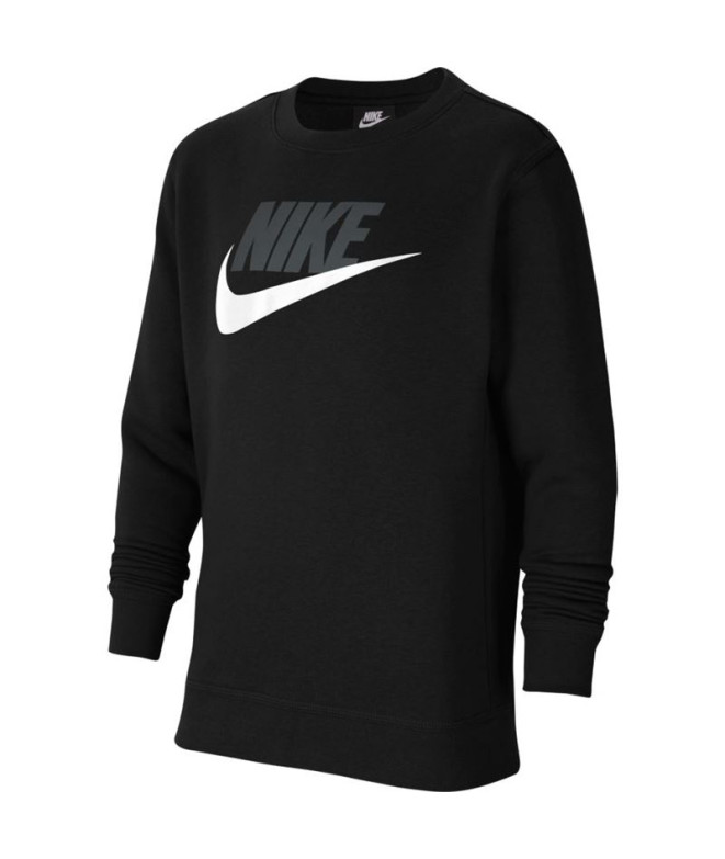 Sudadera Nike Sportswear Club Fleece Boys Black