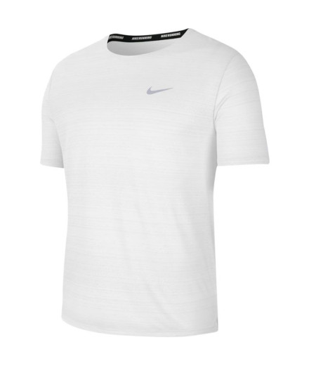 Camiseta de running Nike Dri-FIT Miler M White
