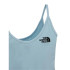 Camiseta de tirantes The North Face Crop Tank W Beta blue